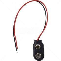Battery - Lead for 9V PP3 Part No: BA30