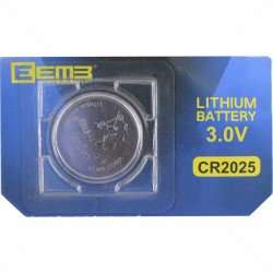 Battery - Lithium 3V CR2025 20mm Part No: BA34