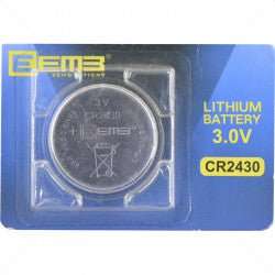 Battery - Lithium 3V CR2430 24mm Part No: BA34-3