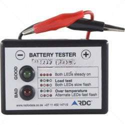 Battery - Load Tester 7-8Amp Battery Only Part No: BA32-1