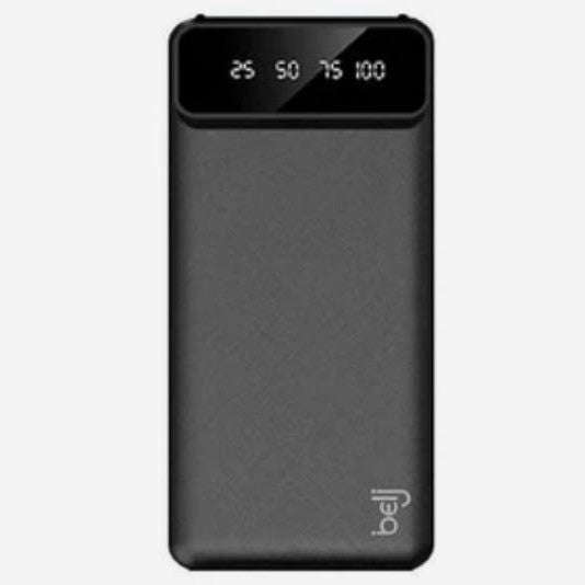 Belj 30000mAh Powerbank with LED Torch  High-Capacity Portable Charger with Built-in Light