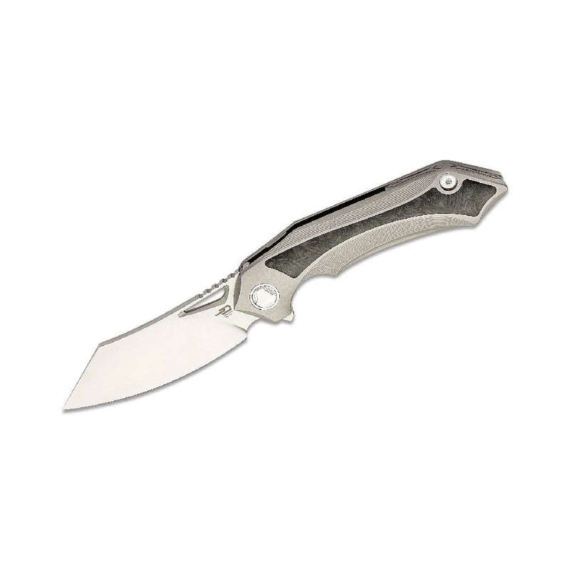 BESTECH BT1909A Kasta Titanium Grey Handle Knife