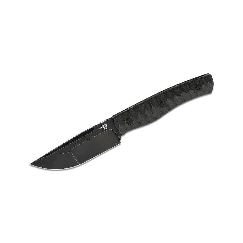 BESTECH Heidi Blacksmith Carbon Fiber Fixed Blade Knife  BFK04B