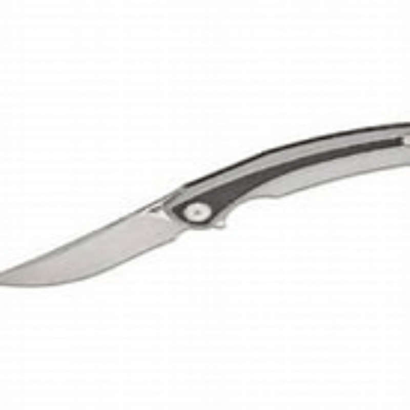 BESTECH Titanium Marble Carbon Fiber Inlay Knife  BT2402C