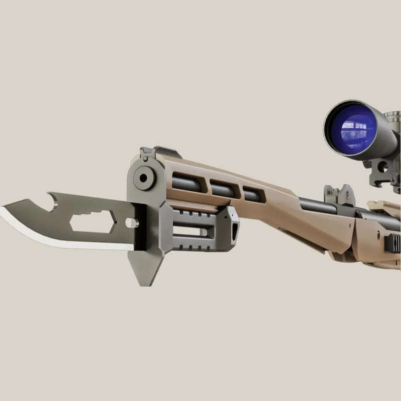 Black Bunker BM8 Foldable Air Rifle (Break Barrel|1200 FPS|24J|106cm|3.4kg|4.5mm|5.5mm|(Optional ...
