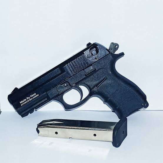AKSA AK17-K7 Black Blank/Pepper Gun (Semi Auto|14+1|9mm PAK)