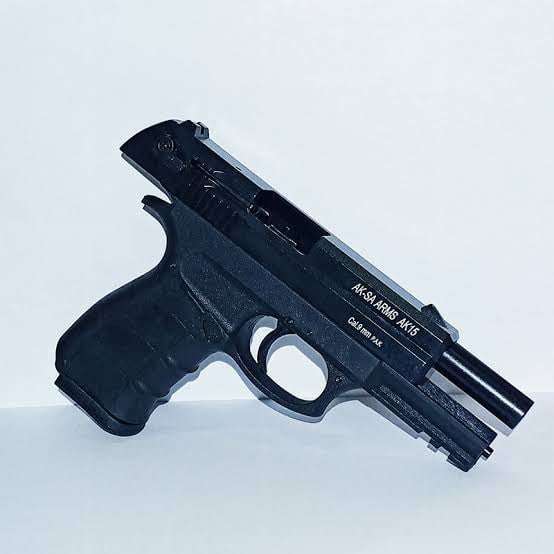 AKSA AK17-K7 Black Blank/Pepper Gun (Semi Auto|14+1|9mm PAK)