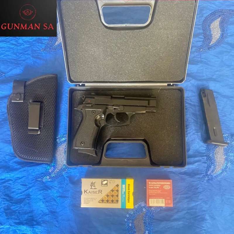 Blow P29 Black Blank/Pepper Gun (Semi Auto|7+1|9mm PAK)