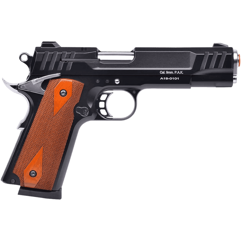 Kuzey 911 T TT Black Blank/Pepper Gun (Semi Auto|9+1|9mm PAK)