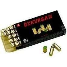 Ozkursan 9mm P.A.K Blank Bullets (50) - Ammo