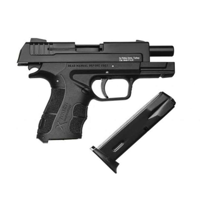 Retay X1 Black Blank/Pepper Gun (Semi Auto|14+1|9mm PAK)