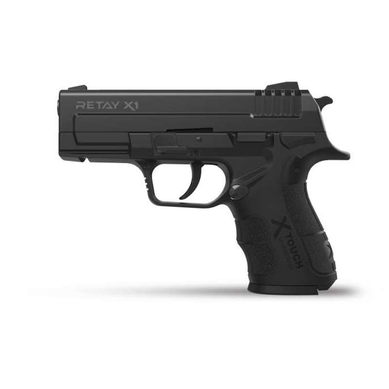 Retay X1 Black Blank/Pepper Gun (Semi Auto|14+1|9mm PAK)