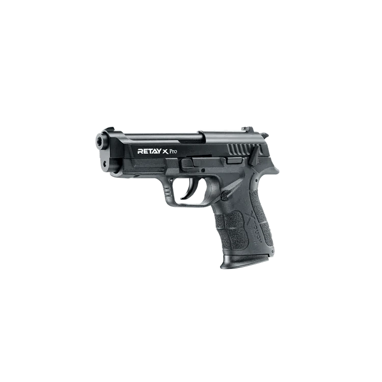 Retay XPRO Black Blank/Pepper Gun (Semi Auto|14+1|9mm PAK)