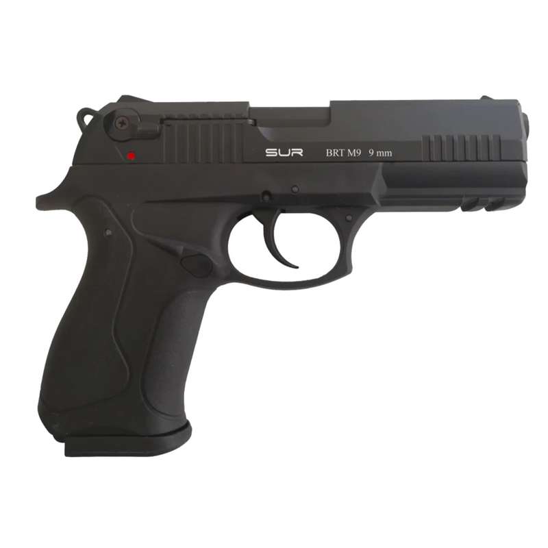 SUR Ansar BRT M9 Black Blank/Pepper Gun (Semi Auto|14+1|9mm PAK) - GSA