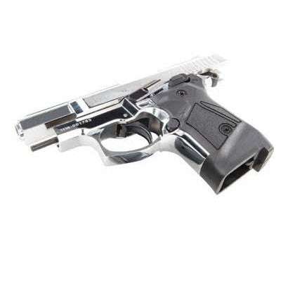 Zoraki Mod 914 Shiny Chrome Blank/Pepper Gun (Semi Auto|14+1|9mm PAK)