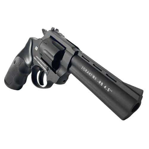 Zoraki R1 4.5" Black Blank/Pepper Gun (Semi Auto|6 Rounds|9mm PAK|Revolver)
