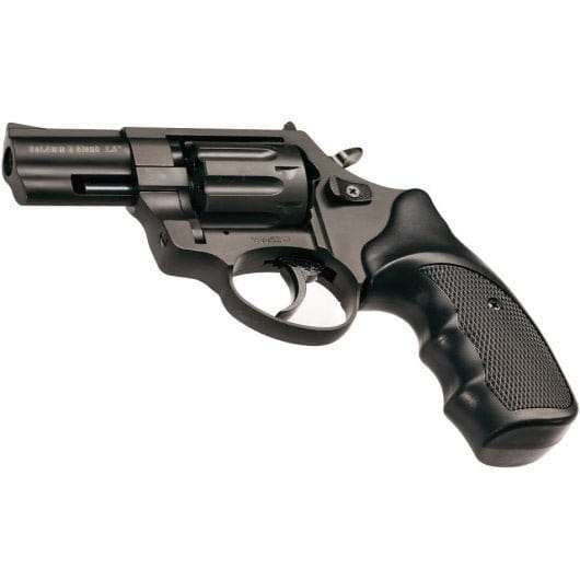 Zoraki R1 Black 2.5" Blank/Pepper Gun (Semi Auto|6 Rounds|9mm PAK|Revolver)