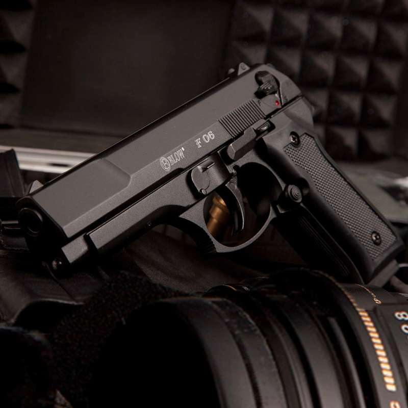 Blow F06 Black Blank/Pepper Gun (Semi Auto|15+1|9mm PAK)
