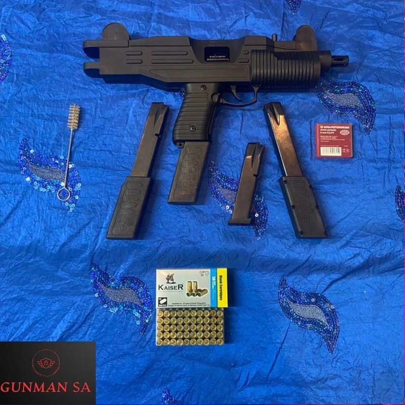 Retay/Blow MOD92/F92/UZI/F06/F90/TR92/TR9202/FIRAT Extended Blank Gun Magazine (26/9mm PAK)