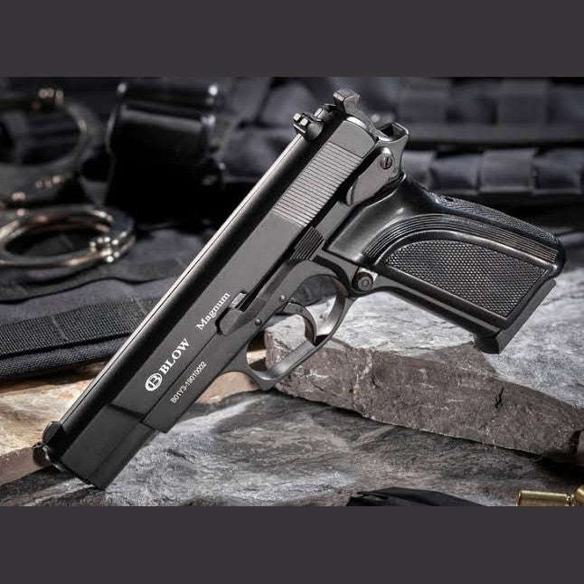 Blow Magnum Black Blank/Pepper Gun (Semi Auto|15+1|9mm PAK)