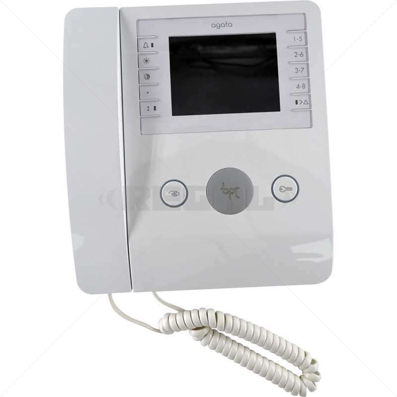 BPT AGATA 3.5" Color Intercom Monitor - Multi-Tenant X2 (IC140)