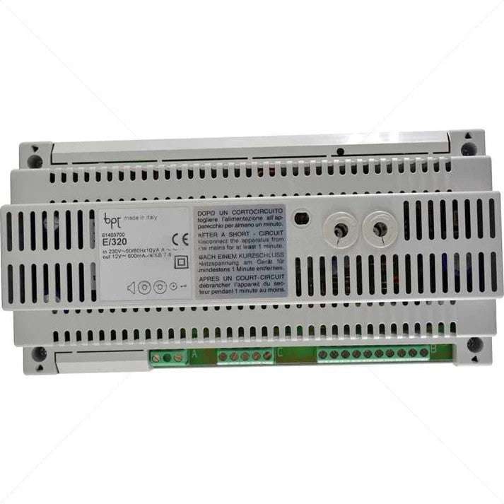 BPT PSU E320 Power Supply (Part No: IC10) | Reliable & Efficient for Intercom Systems