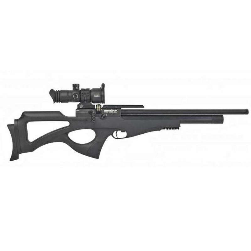 Brocock Compatto SHR Sniper PCP Rifle (Bolt Action|10|900 FPS|60J|86cm|3.1g|5.5mm)
