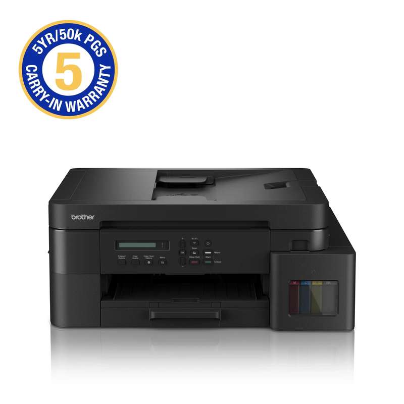 Brother DCP-T830DW Ink Tank System 3-in-1 with wireless networking capabilities; duplex printing ...