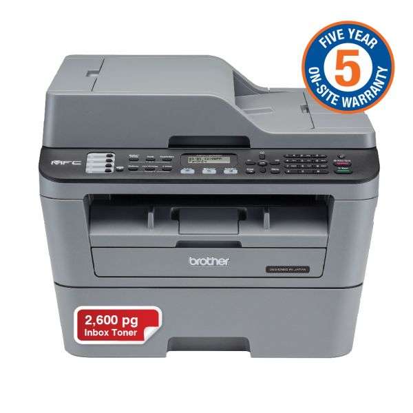 Brother Mid-Range Mono Laser MFC with Duplex printing and wired and wireless printing capabilitie...