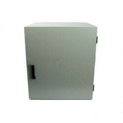 Cabinet 12U Wall Mount Outdoor 600x550mm IP55 Grey Part No: CA104-3