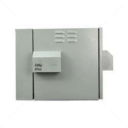Cabinet 2U Wall Mount Outdoor 600x450mm IP55 Grey Part No: CA104-2
