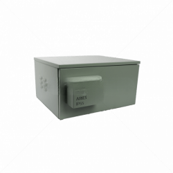 Cabinet 4U Wall Mount Outdoor 600x450mm IP55 Grey Part No: CA102-4