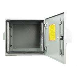 Cabinet 9U Wall Mount Outdoor 600x550mm IP55 Grey Part No: CA103-2