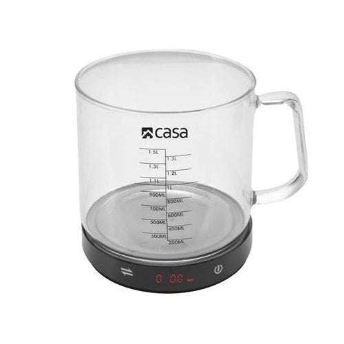 Casa Electronic Kitchen Scale with Jug - Precision Measuring Tool