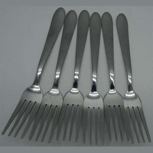 Casey Catering 6 Piece Stainless Steel Dinner Dessert Forks