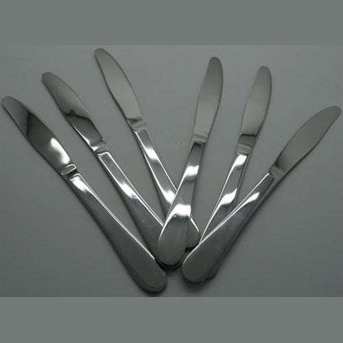 Casey Catering 6 Piece Stainless Steel Dinner Knives Set