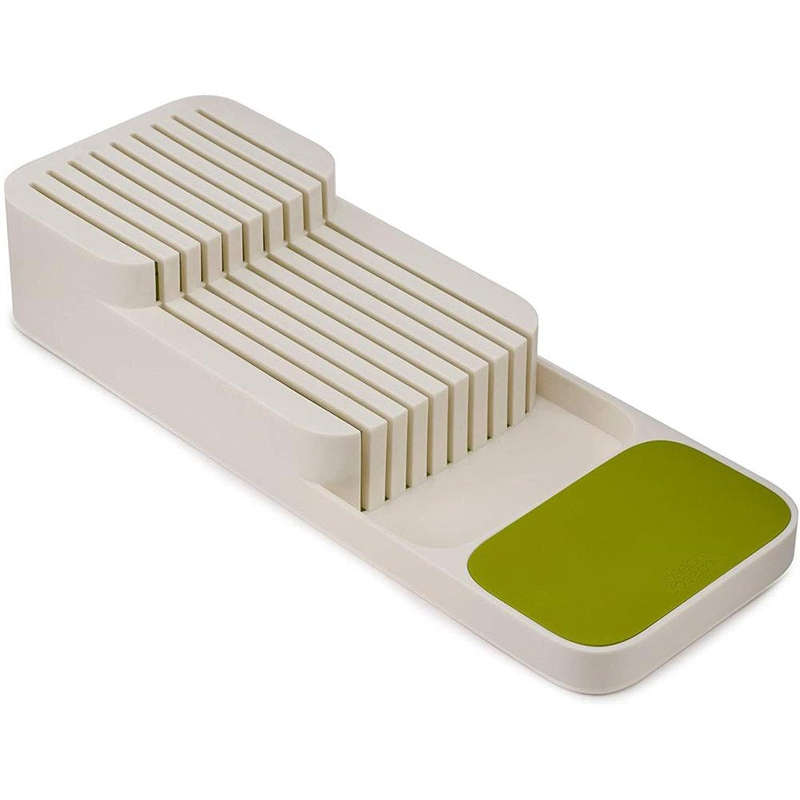 Casey Compact 2 Tier Knife Organiser White