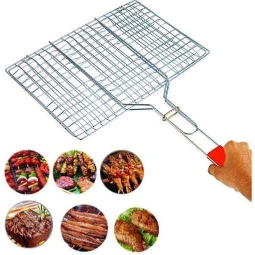 Casey Faza BBQ Rectangular Stainless Steel Large Hand Tool