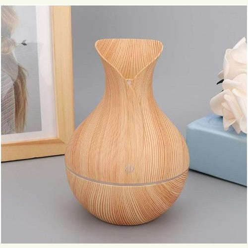Casey Ultrasonic Aroma Portable Humidifier - Light Hollow Design