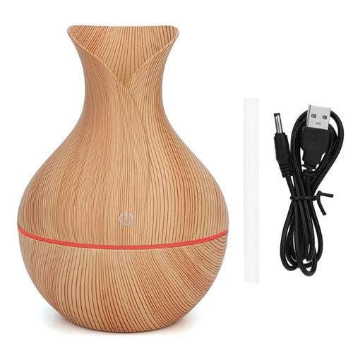 Casey Ultrasonic Aroma Portable Humidifier - Light Hollow Design