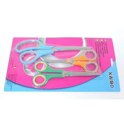 Casey3 pc Multicolor Household Scissor Pack