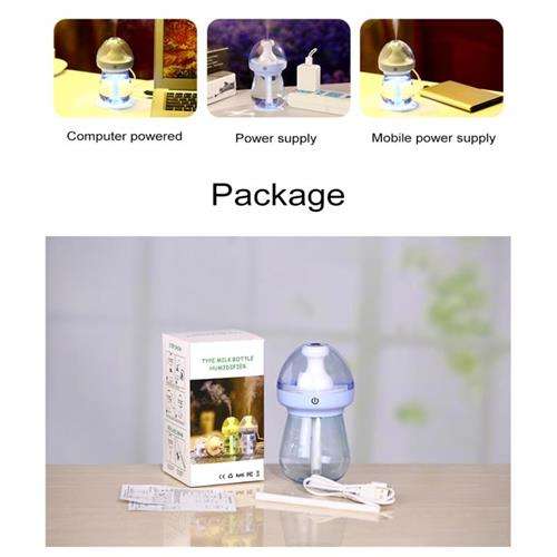 CaseyMilk Feeding Bottle Shaped Multifunctional Portable Humidifier