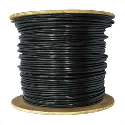 CAT6 Shielded Solid Copper Outdoor UV Black - 500m Part No: CB70-8