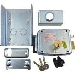CISA Electric Rim Gate Lock Inward Open LHS no Push Button 12VAC Part No: LK99-1