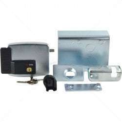 CISA Electric Rim Gate Lock Inward Open RHS no Push Button 12VAC Part No: LK98-1