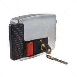 CISA Electric Rim Gate Lock Inward Open RHS with Push Button 12VAC Part No: LK98