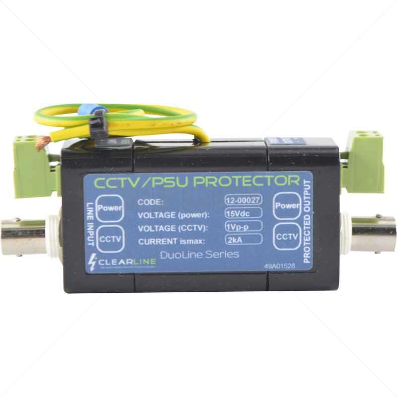 Clearline Coax Pro 12V Power and Video Protector 12-00027