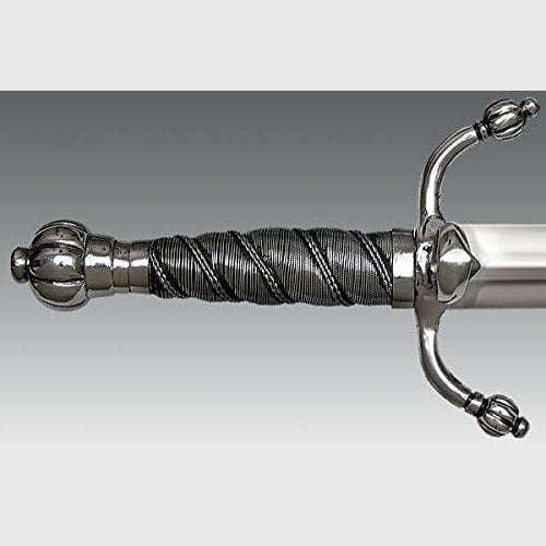 Cold Steel Colichemarde Dagger with Uniquely Shaped Blade,Silver Artifact