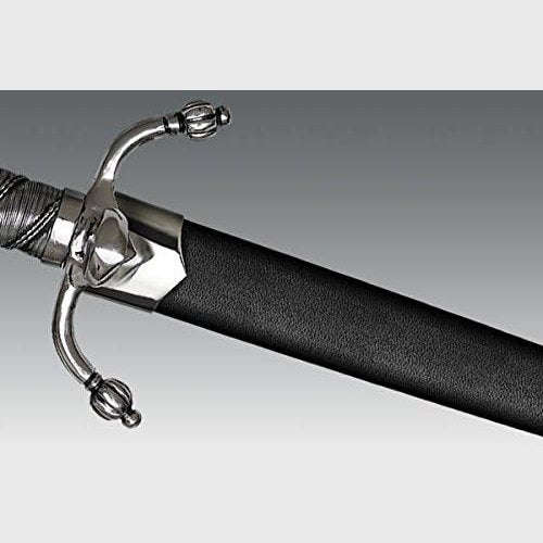 Cold Steel Colichemarde Dagger with Uniquely Shaped Blade,Silver Artifact