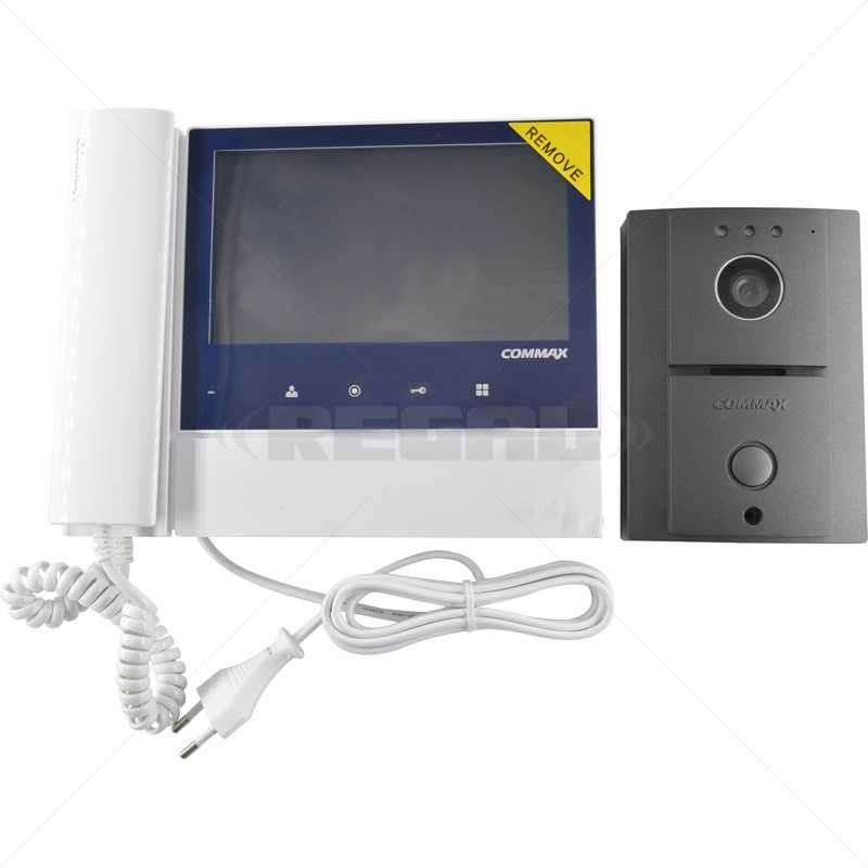 COMMAX 7" LED Touch Video Intercom Kit | CDV-70N/DRC-4L | IC59-1